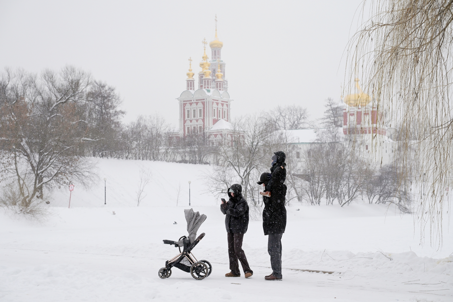 Снегопады в Москве