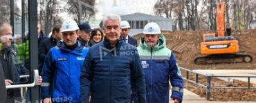 Собянин: Более 9 га территории благоустроят около станции «Народное Ополчение»