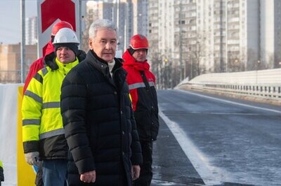 Собянин: Более 90 км новых дорог планируется построить в Москве в этом году