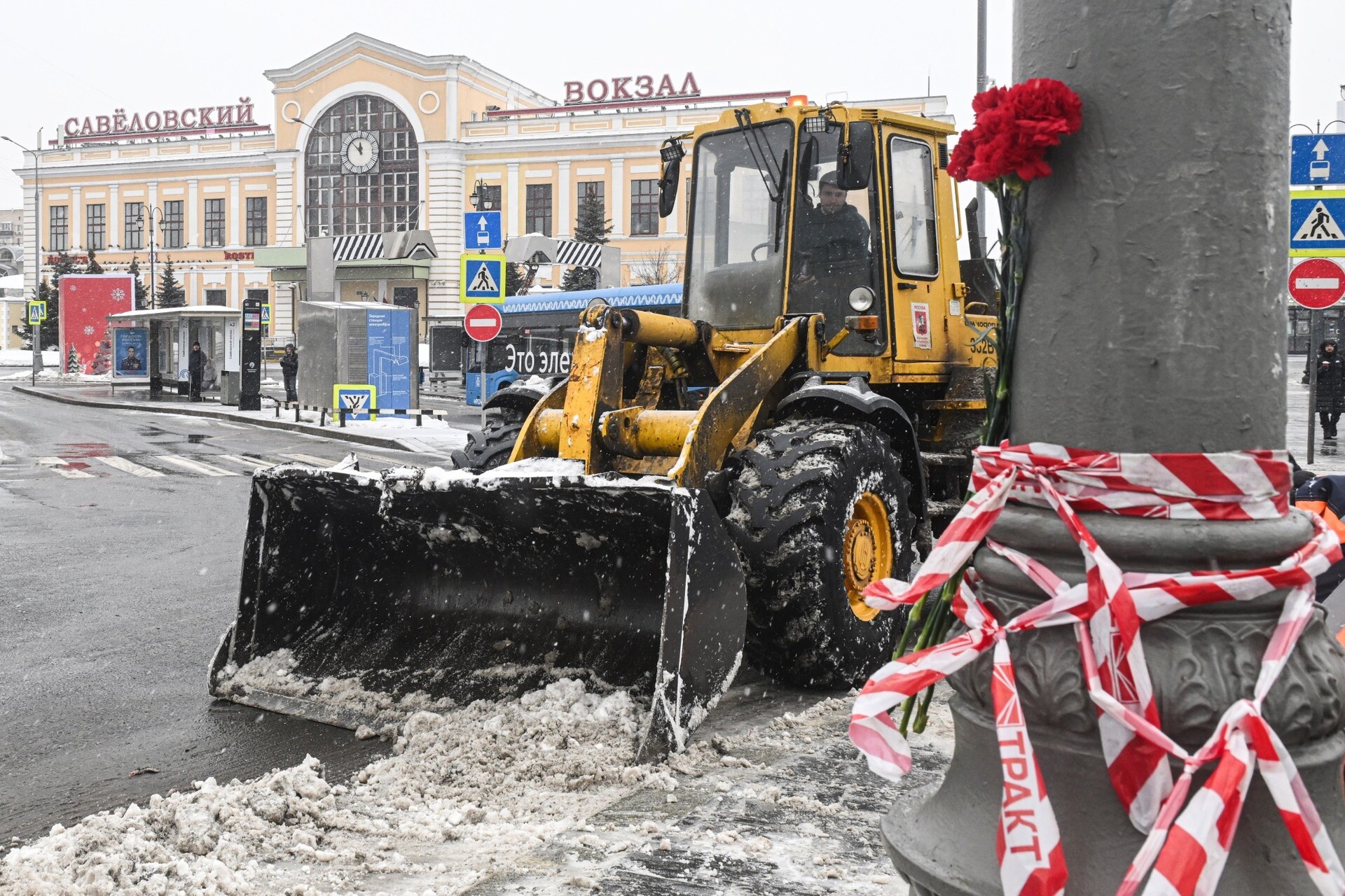 Взрыв возле Савеловского вокзала