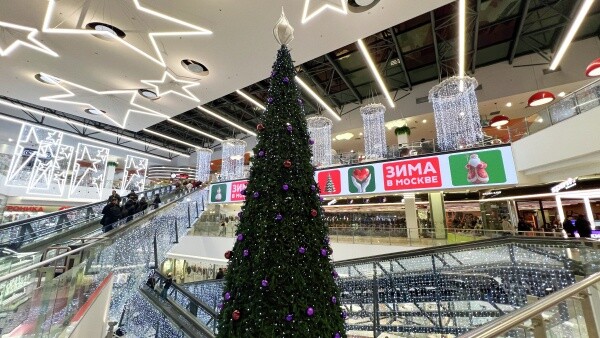 покупатели не ездят в торговые центры в снегопады