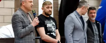 Евгений Попов принял участие в открытии турнира по дзюдо в спорткомплексе «Фили»  фото