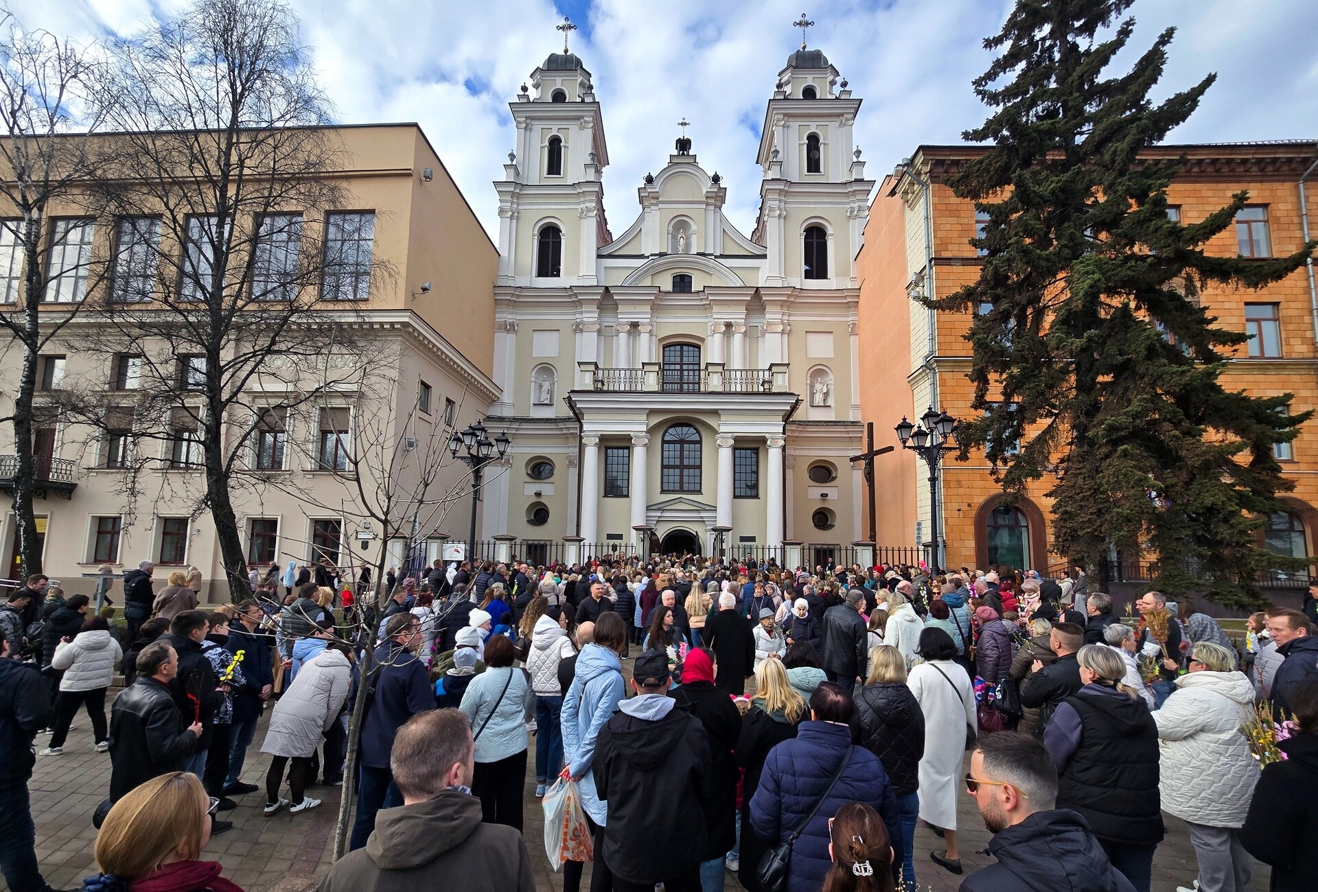 Мокрый снег в Москве
