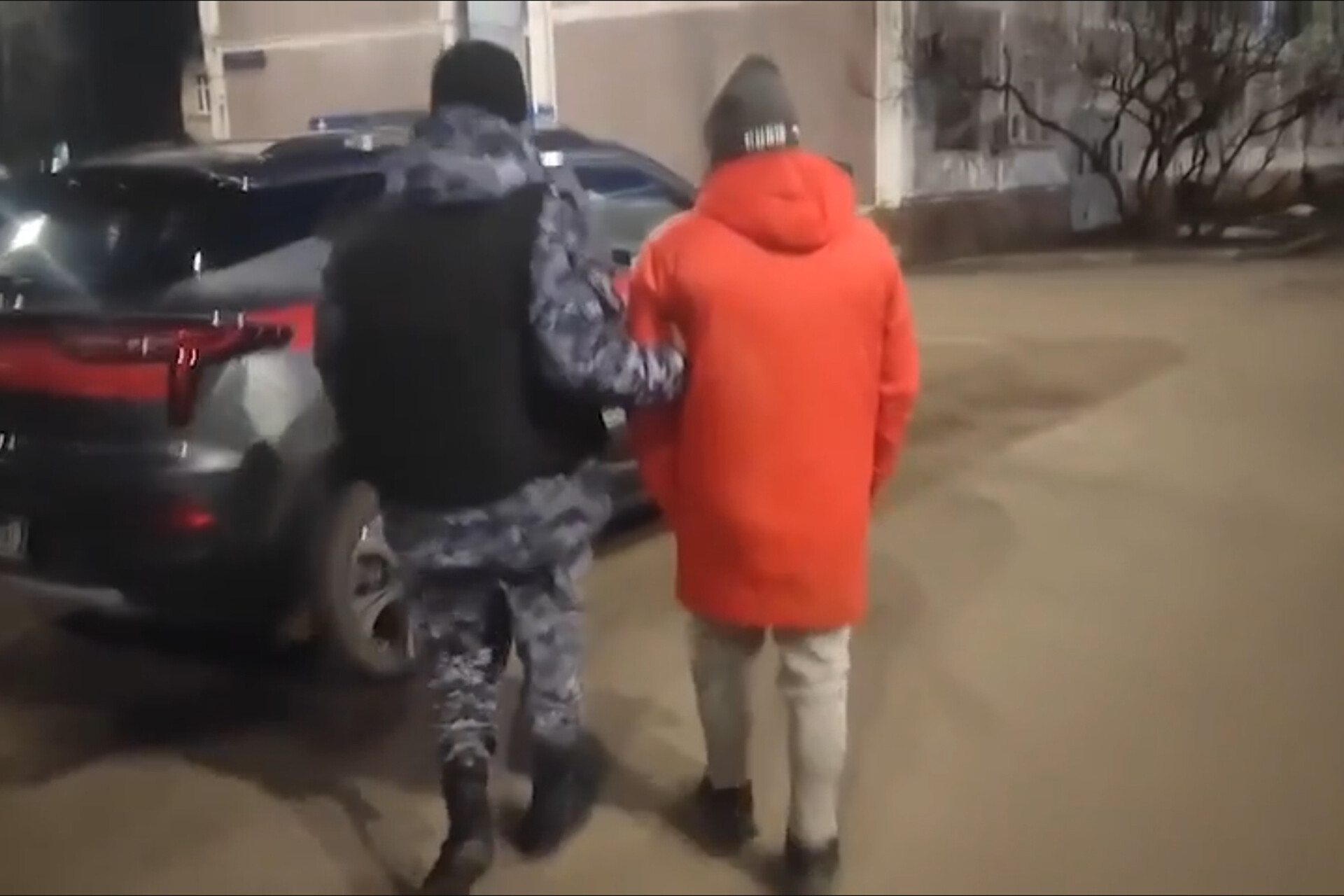 Задержание курьера