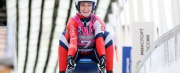 Сборная Москвы завоевала бронзу на чемпионате России по санному спорту