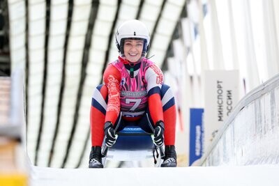 Сборная Москвы завоевала бронзу на чемпионате России по санному спорту