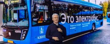 Собянин: Электробусы позволили сократить выброс вредных веществ на 1,3 тыс. тонн