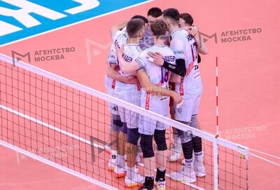 Волейболисты московского Динамо