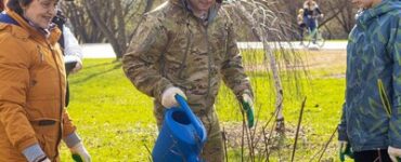 Участник СВО Шонов принял участие в мемориально-патронатной акции