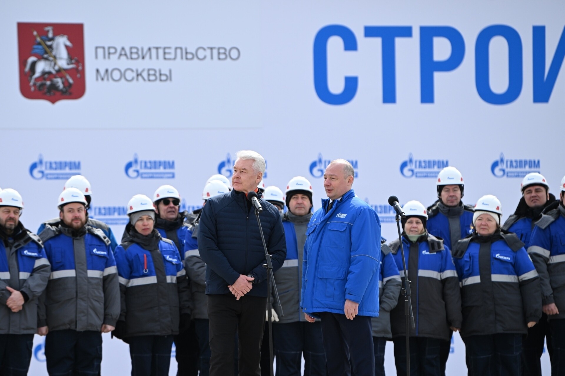 Строительство энергоблоков в Москве