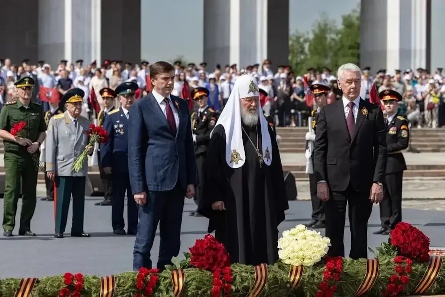 На Поклонной горе прошел традиционный парад кадетского движения «Не прервется связь поколений На Поклонной горе прошел традиционный парад кадетского движения «Не прервется связь поколений» фото