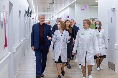 Поликлиника в Москве после реконструкции