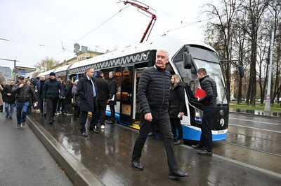 Собянин: Более 2 млн поездок совершили пассажиры трамвайного маршрута Т2