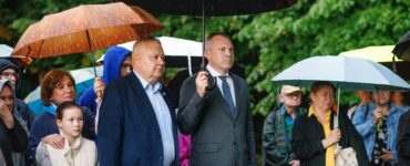 Депутат Госдумы Евгений Попов принял участие в мемориальной акции в поселке Рублево  фото