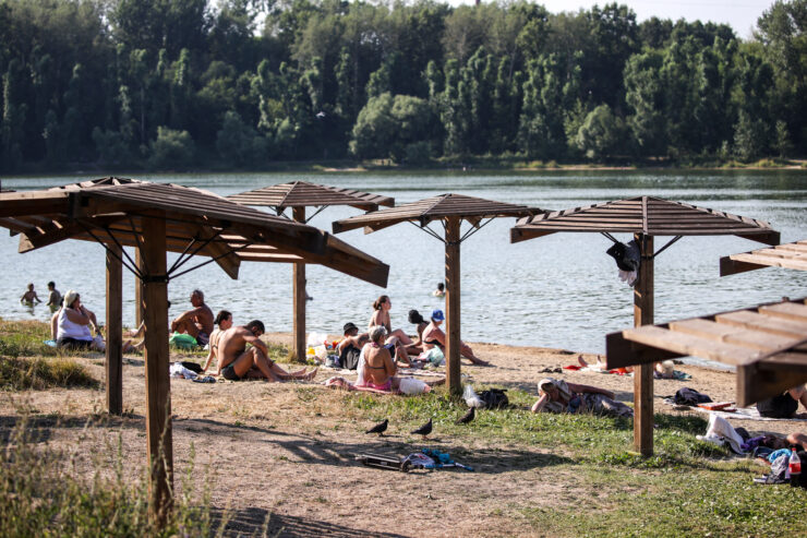 На пляже в Ивантеевке произошел конфликт с участием пенсионерки