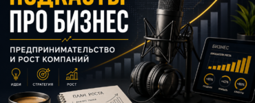 Подкасты про бизнес, предпринимательство и рост компаний: что слушать владельцам и руководителям