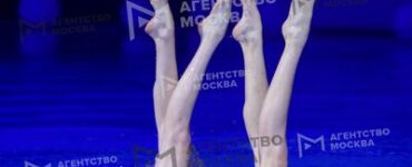 Синхронистки «Юности Москвы» завоевали золото в технических дуэтах на первенстве Европы