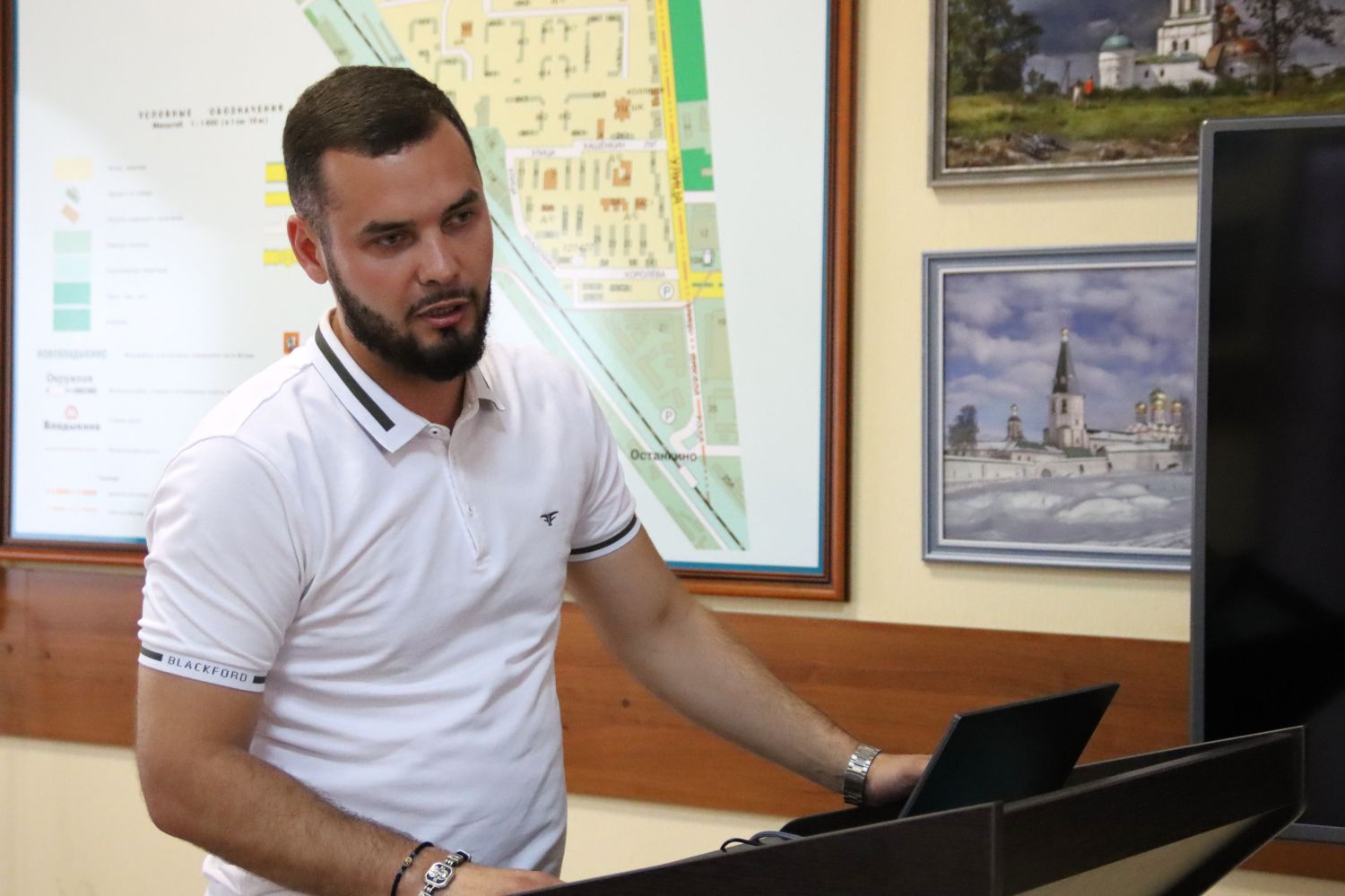 Встреча активистов Молодежной палаты с представителями Московской ассоциации ветеранов СВО прошла в Марфино