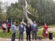 Памятная акция прошла в сквере «Отрадное» на северо-востоке столицы