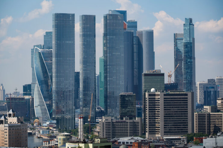 Ребенка сбили на пешеходном переходе рядом с «Москва-Сити»