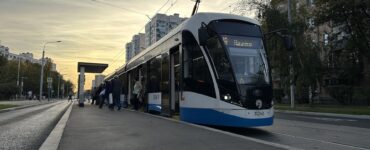 В Москве 83 процента трамвайных путей отделили от автомобильного движения