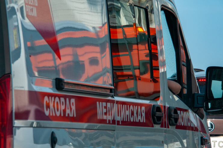 Девушке оторвало ногу в массовой аварии на МКАД в районе Северного Бутово