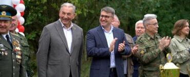 Кадеты приняли участие в военно-спортивной игре «Зарница» в Салтыковском парке
