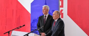 Путин и Собянин открыли новый вокзал Серп и Молот в Москве