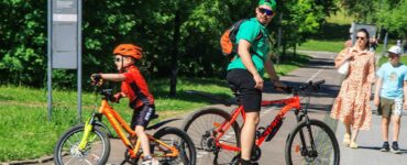 Юные москвичи выбрали лучшие парки для велопрогулок