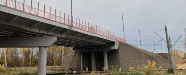Под Серпуховом раньше срока отремонтировали путепровод через железную дорогу
