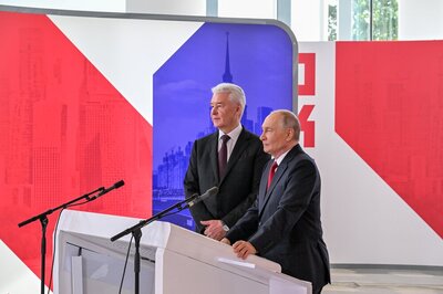 Сергей Собянин поздравил Владимира Путина с днем рождения
